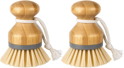 sturdy bamboo handle made from sustainable eco-friendly material