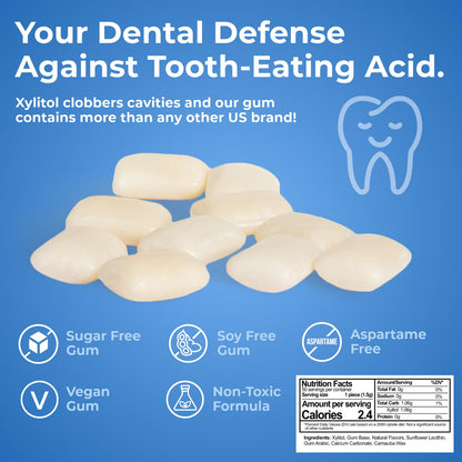 sugar-free, aspartame-free, vegan, non-gmo formulation