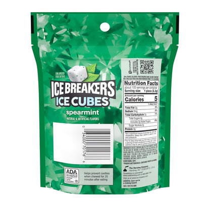 sugar-free spearmint formula suitable for diabetics and low-sugar diets