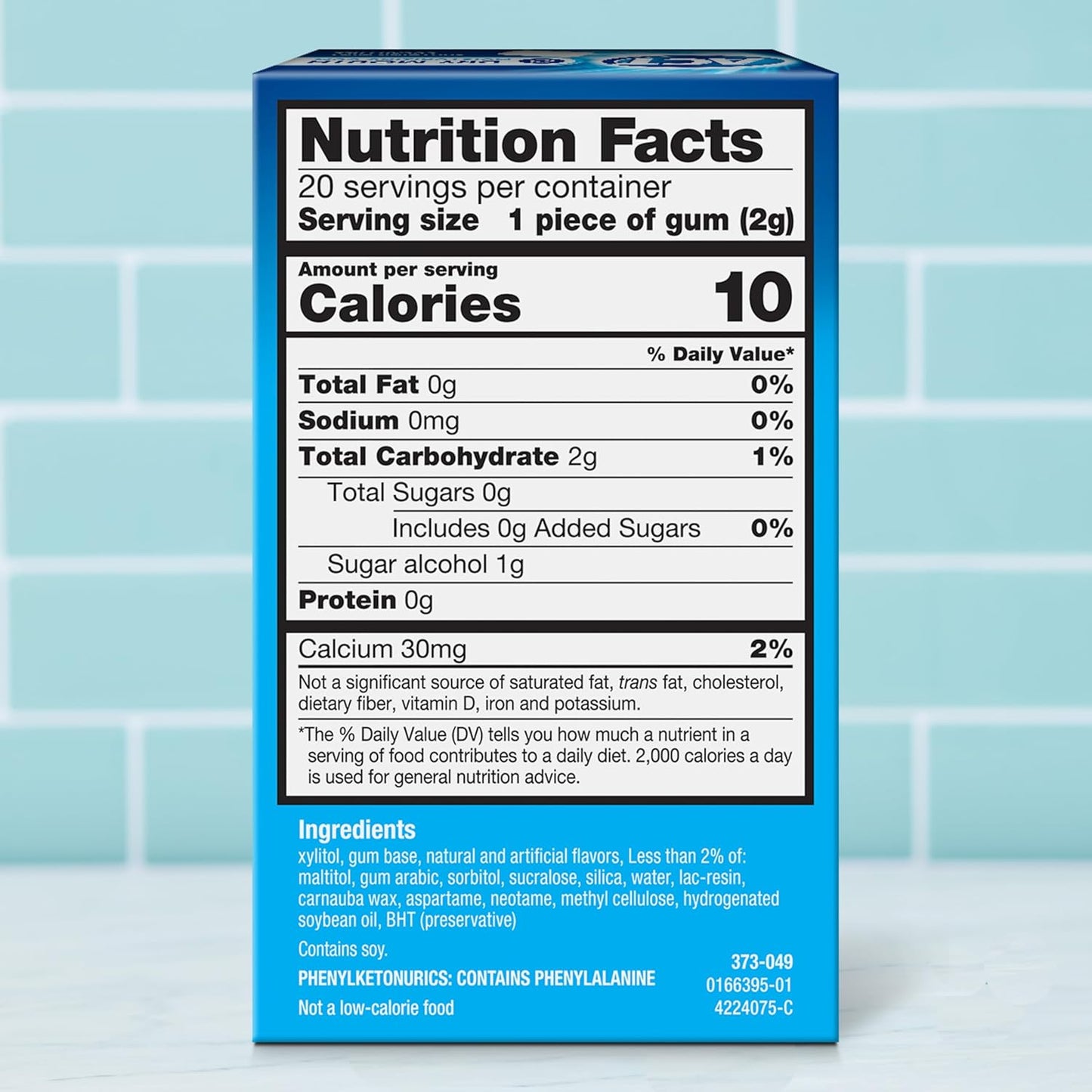 sugar-free, vegetarian-friendly tablet form