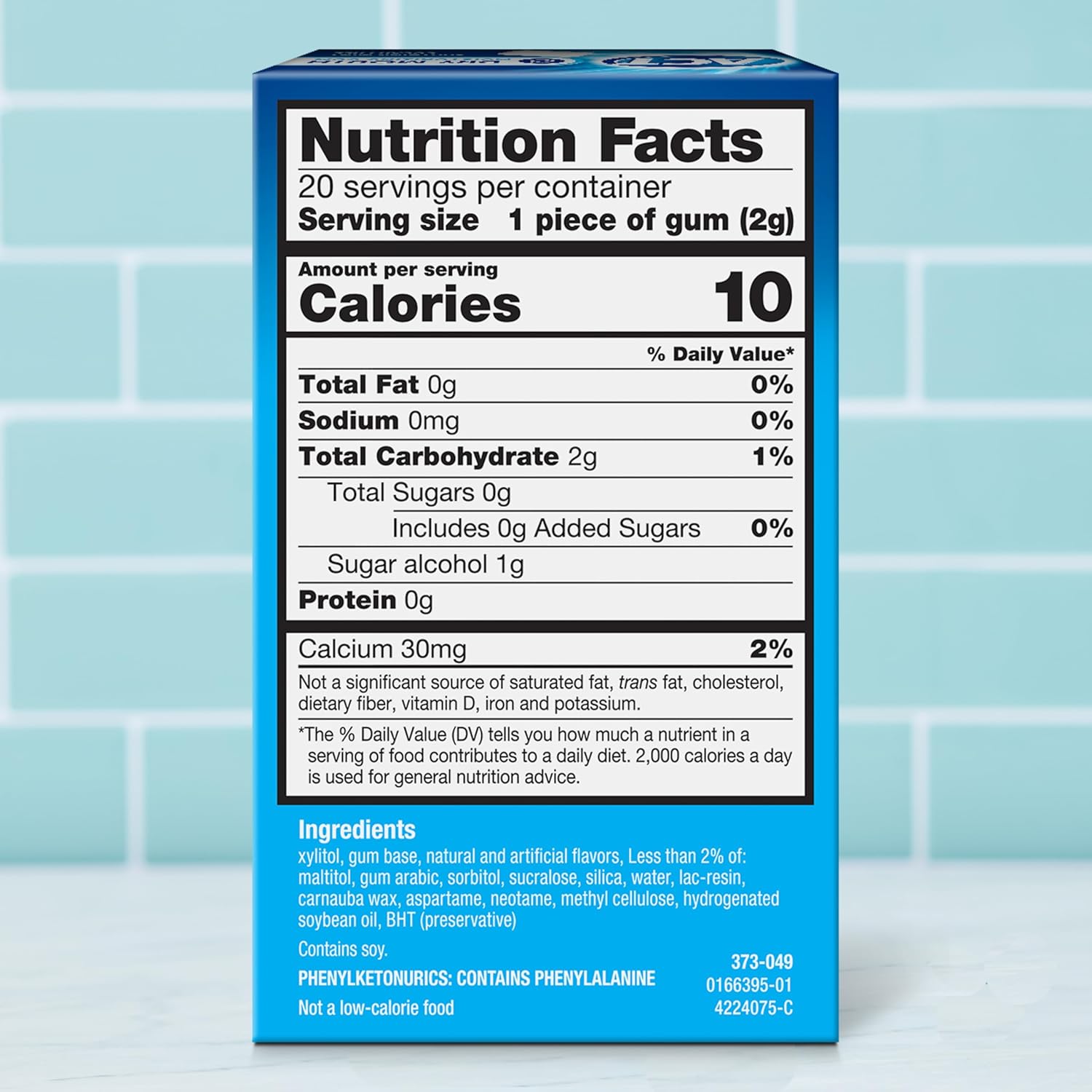 sugar-free, vegetarian-friendly tablet form