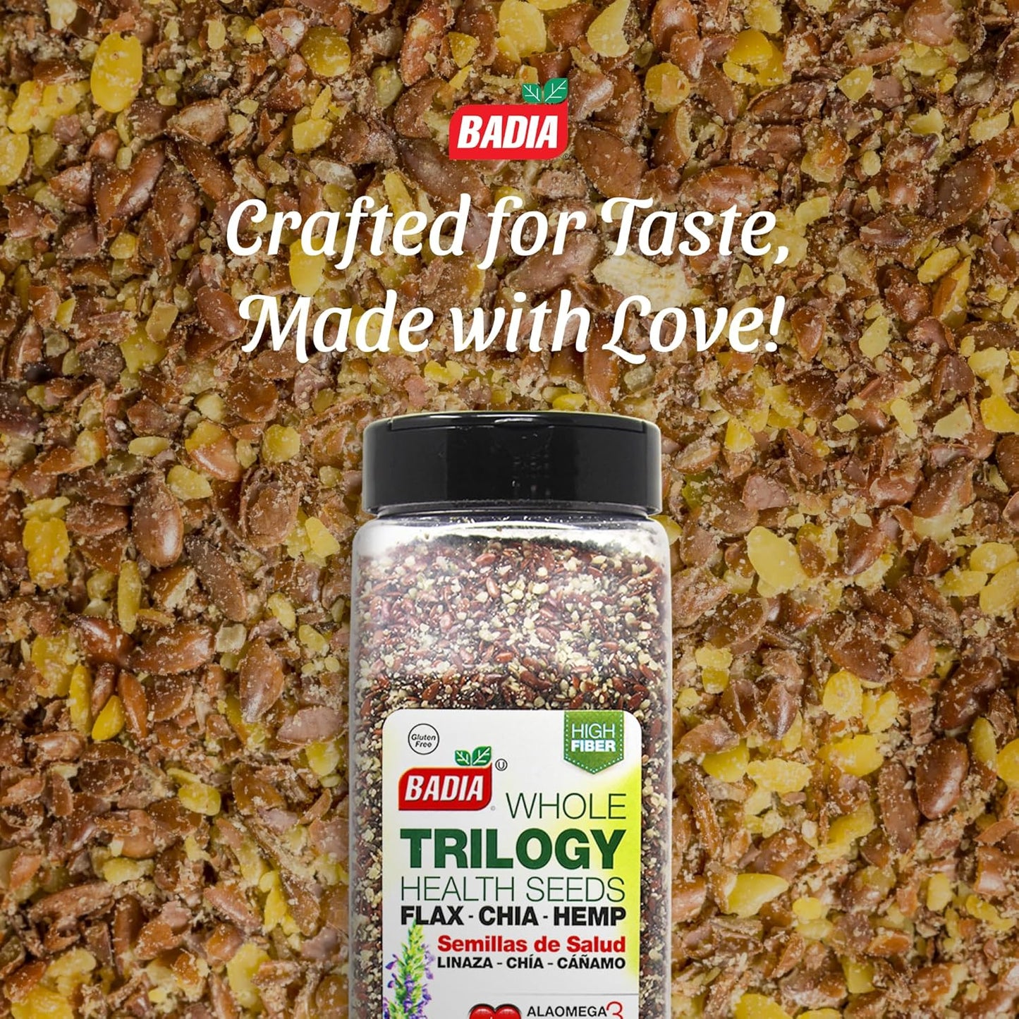 suggested 18g (2 tbsp) serving size for easy daily measurement