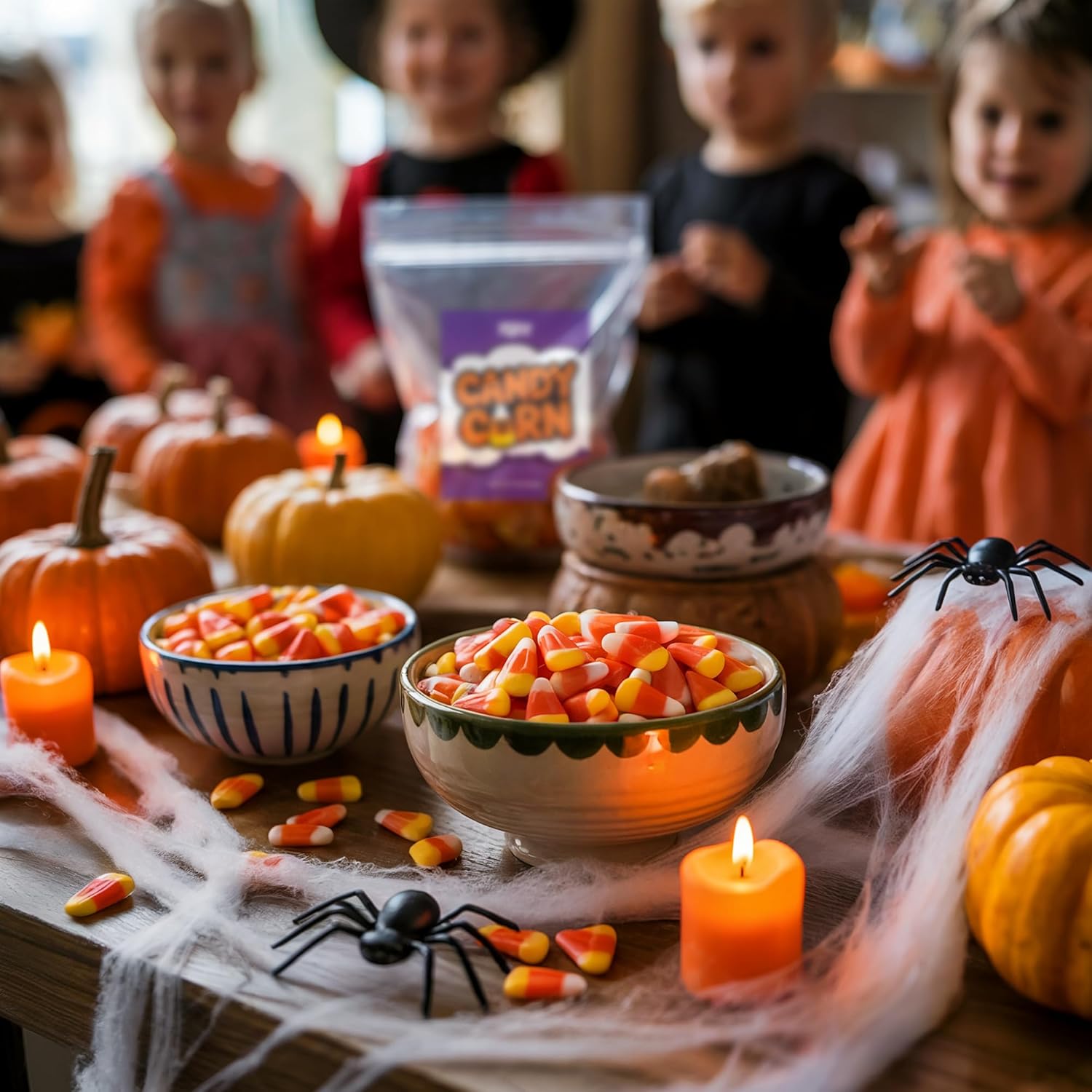 suitable for candy bowls, trick-or-treat bags, dessert toppers, and candy mixes