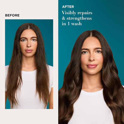 sulfate-free surfactant system that cleanses without stripping the hair barrier