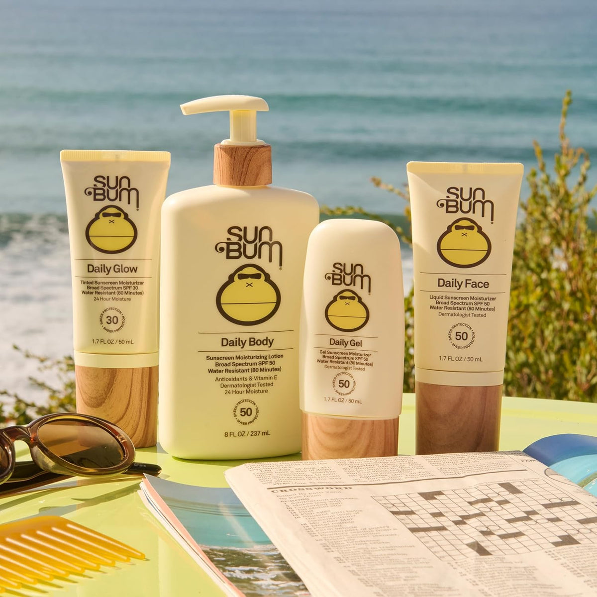 Sun Bum Daily Glow SPF 30 – Reef-Safe Face Moisturizer for Mindful Sun Care
