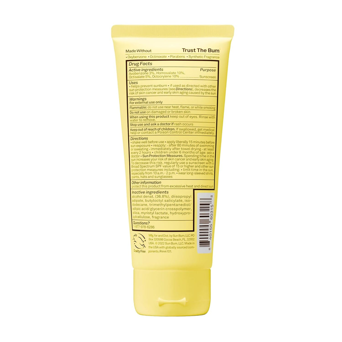Sun Bum Kids SPF 50 Sunscreen Lotion – Mindful Outdoor Wellness for Families, Vitamin E Enriched Formula