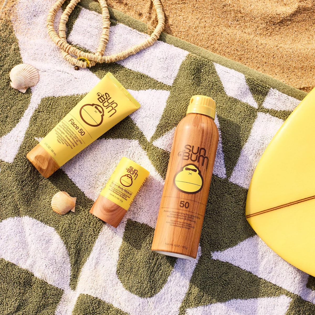 Sun Bum Travel-Size Sunscreen Stick – All-Day UV Defense for Patio, Trail & Poolside Activities