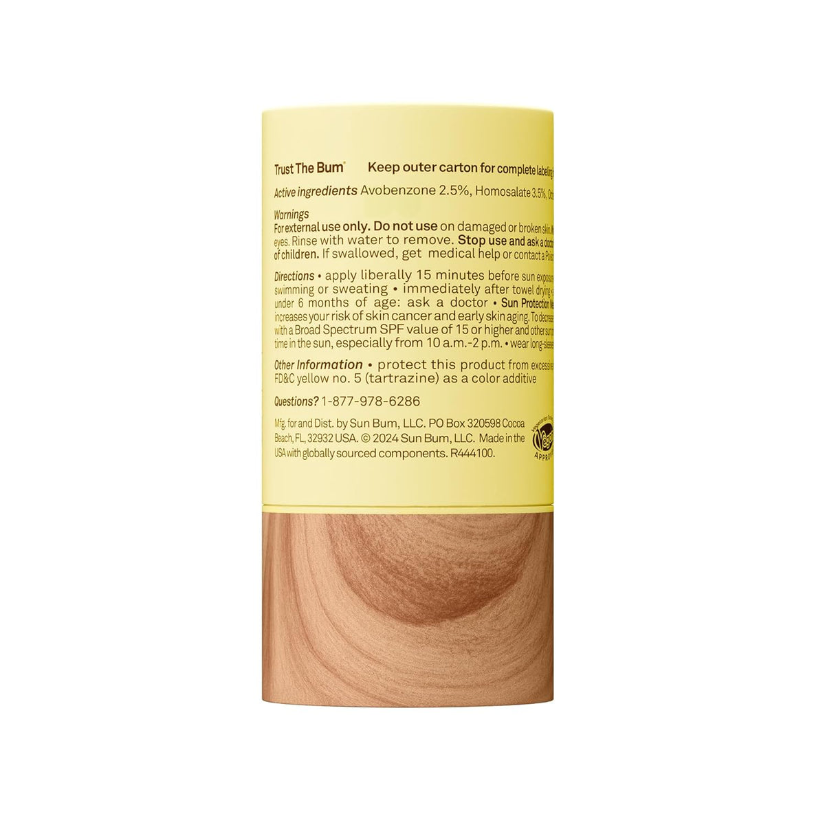 Sun Bum Travel-Size Sunscreen Stick – All-Day UV Defense for Patio, Trail & Poolside Activities