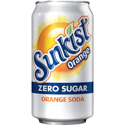 Sunkist Zero Sugar Orange Soda – Mindful Sipping Choice for Sugar-Aware Wellness Routines
