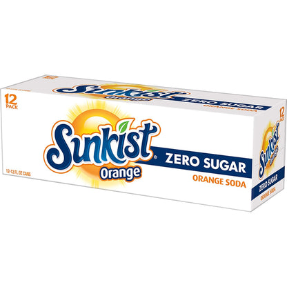 Sunkist Zero Sugar Orange Soda – Mindful Sipping Choice for Sugar-Aware Wellness Routines
