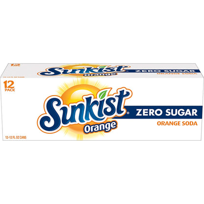 Sunkist Zero Sugar Orange Soda – Mindful Sipping Choice for Sugar-Aware Wellness Routines