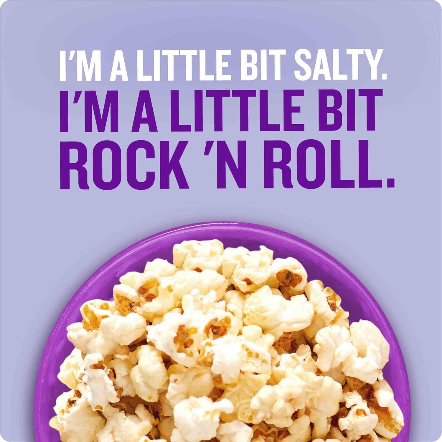 sweet and salty kettle corn flavor profile with no preservatives