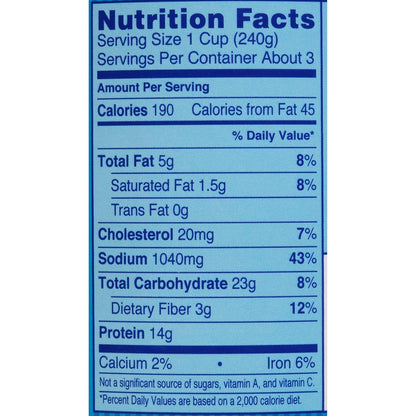Sweet Sue Chicken & Dumplings Canned Soup - Easy Microwave Lunch Between Meetings, 14g Protein Per Serving