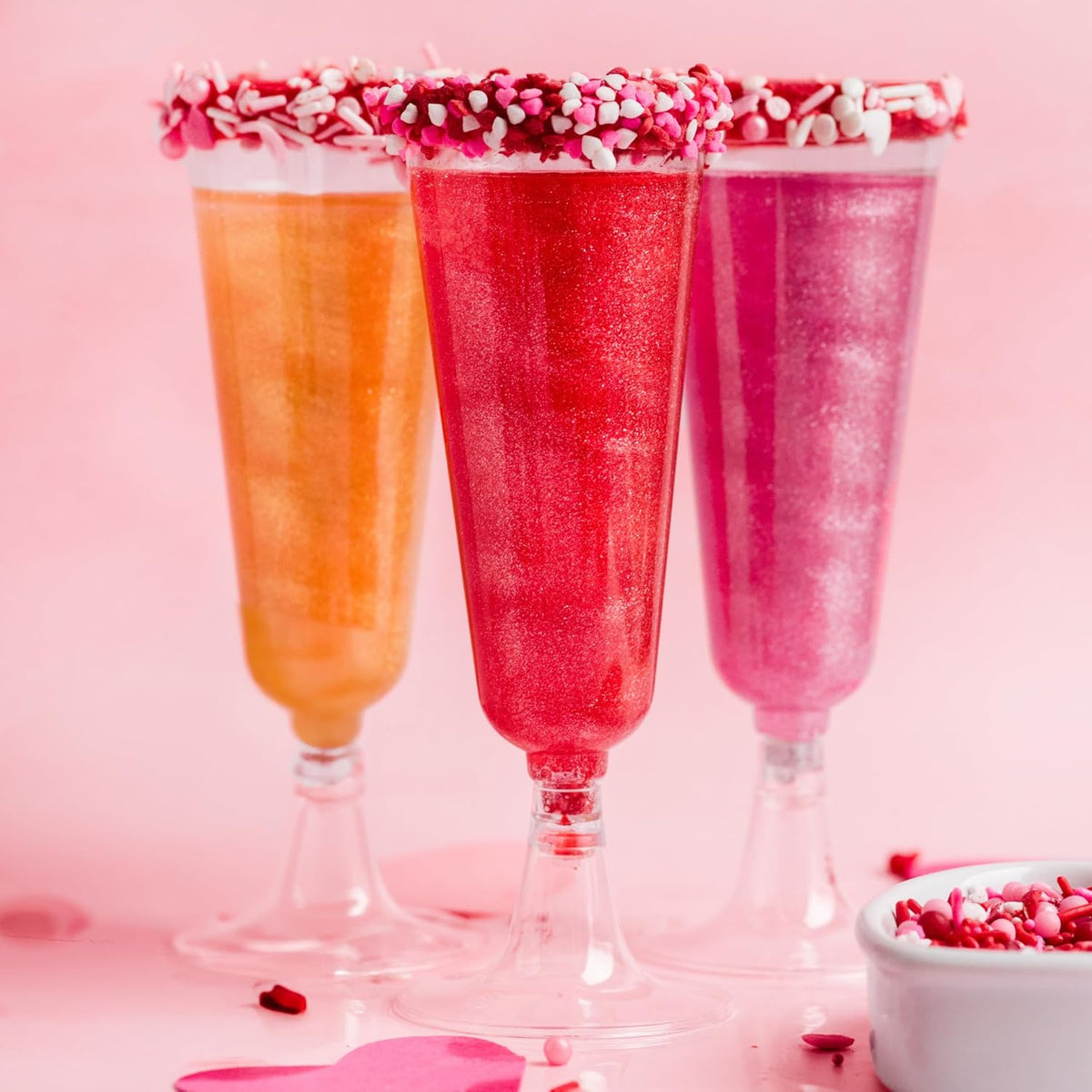 Sweets Indeed Edible Glitter – Valentine's Day Gift for Couples, Romantic Cocktail and Cake Topper