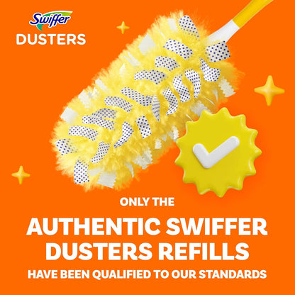Swiffer Heavy Duty Duster Refills Lavender – Quick Weekly Dusting for Home Offices and Study Corners