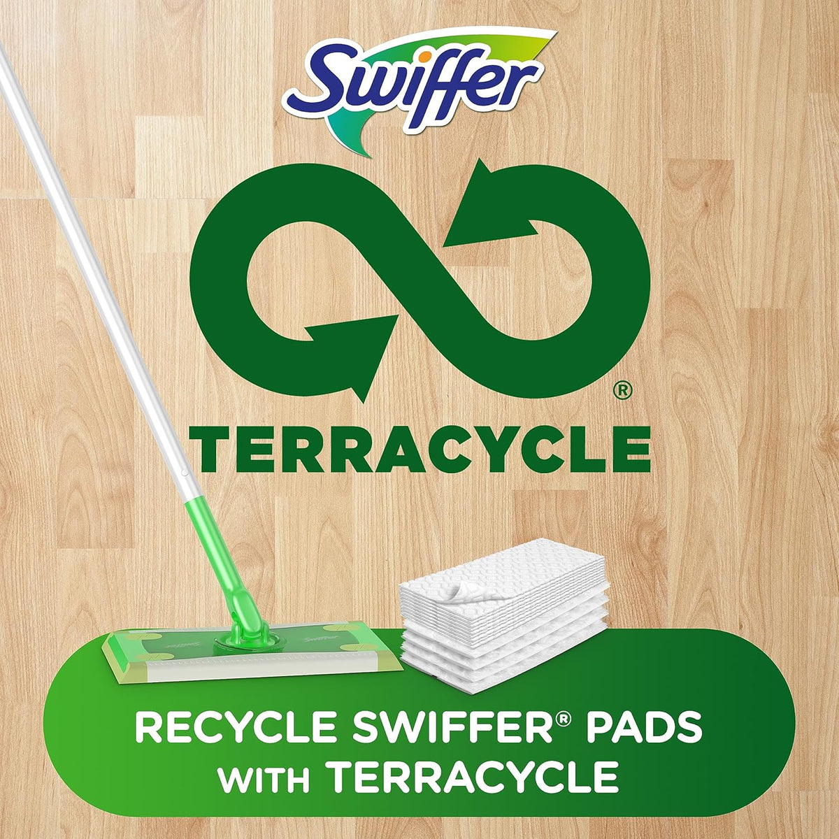 Swiffer Sweeper Dry Cloth Refills – Clean-Line Home Care for Bathroom and Hallway, Unstopables 20 Count