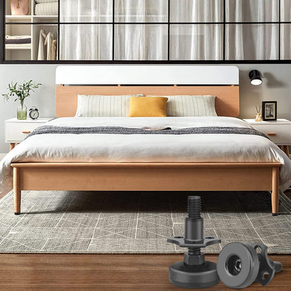 t-nuts and mounting screws included for both threaded and non-threaded leg installation