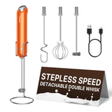 InstaWhisk Milk Frother – Break Room Upgrade for Busy Professionals, Fast Recharge and Splash-Free Mixing