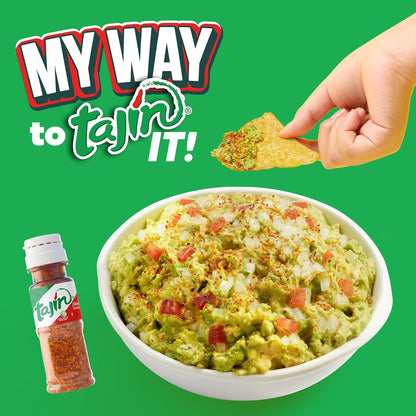 Tajín Clásico Mexican Salt – Compact Travel Bottles for Business Trips, Hotel Room Margaritas, and Airport Snacks