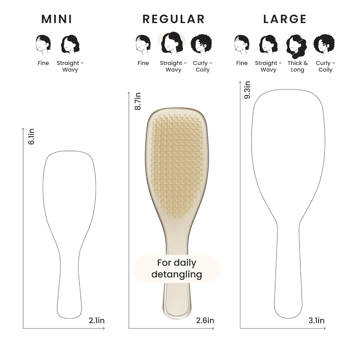 Tangle Teezer Chrome Ultimate Detangler Brush – Calming Self-Care Detangling Tool, Smooths Cuticle During Wind-Down Routine