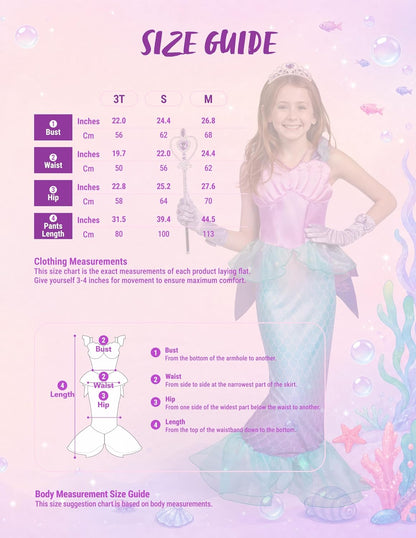 targeted at girls with princess/mermaid character theming