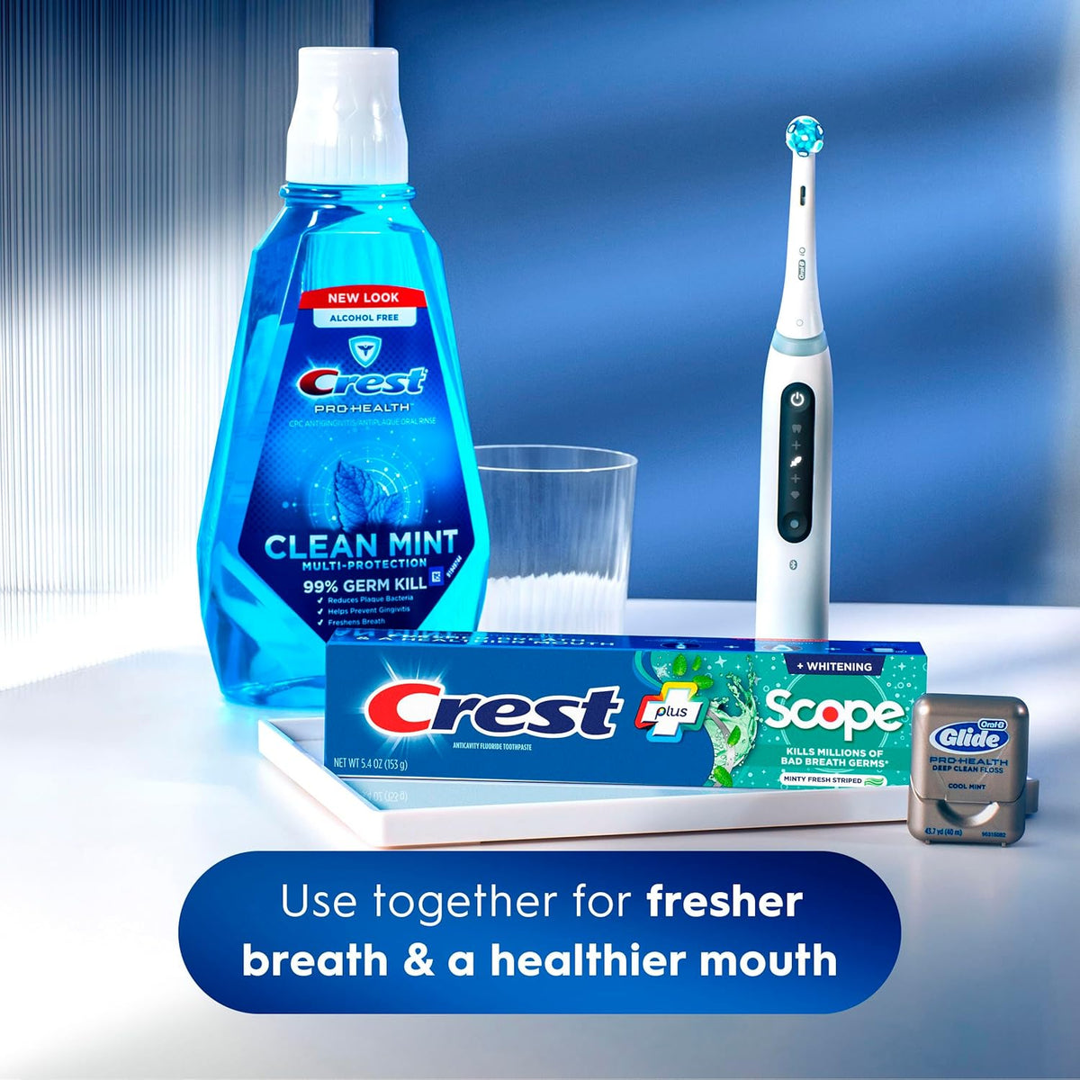 tartar-buildup control between dental visits