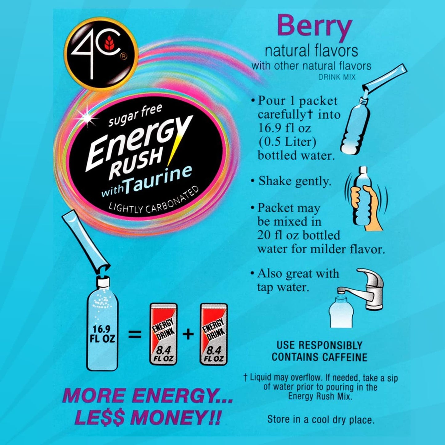 taurine-infused for an energy lift beyond standard flavored waters