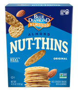 Blue Diamond Almonds Nut Thins Cheddar Cheese – Gluten-Free Appetizer Cracker for Birthday and Holiday Gift Sets