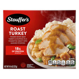 Stouffer's Frozen Turkey Meal – Convenient Single-Serve Dinner for Small Households, Stuffing and Mashed Potatoes