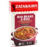 Zatarain's Red Beans & Rice Box, 8 oz — Simple Pantry Staple for Clean Kitchen Shelves