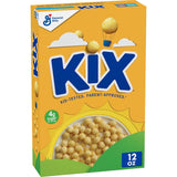 Kix Whole Grain Breakfast Cereal – Kid Tested Lunchbox Add-In for Picky Eaters, 18 oz