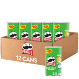 Pringles Sour Cream and Onion Potato Crisps, Bulk Snack Gift Box for Game Day Hosts, Birthday Party Favors and Movie Night Bundles