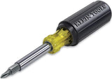 Klein Tools 32500 11-in-1 Screwdriver – One Compact Driver for a Clean, Clutter-Free Tool Drawer