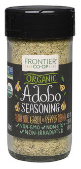 Frontier Herb Adobo Seasoning Blend Non Irradiated Pack of 12 – Clean-Label Latin Pantry Staple for Wellness-Focused Home Cooking