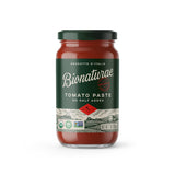 Bionaturae Organic Tomato Paste - Estate Style Italian Concentrate in Refillable Glass Jar for the Discerning Home Chef, 7 Oz