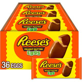 REESE'S Milk Chocolate Easter Eggs – Holiday Gift for Her and Hostess Spring Parties, Individually Wrapped 36 Pack