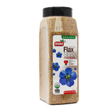 Badia Organic Ground Flax Seed, 16 oz – Nutrient-Dense Lactation Support Superfood for Breastfeeding Mothers Baking Cookies and Morning Smoothies