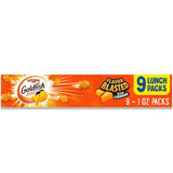 Goldfish Cheddar Cheese Crackers – Kids School Lunchbox Snack, 1 oz Single-Serve Packs, 9 Count Tray