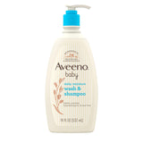 Aveeno Baby Tear-Free Hair and Body Wash – Clean Ingredient Blend Designed to Soothe Reactive Baby Skin, 33 fl oz