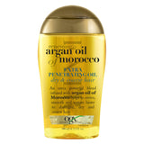 OGX Renewing Argan Oil of Morocco Hair Oil – Intentional Haircare Essential for Damaged Strands, 3.3 Fl Oz Cold-Pressed Serum