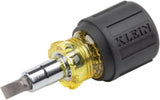 Klein Tools 32561 6-in-1 Stubby Screwdriver – Practical Gift for the Electrician or DIYer in Your Life