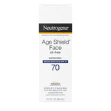 Neutrogena Age Shield Face Sunscreen SPF 70 – All-in-One SPF, Moisturizer, and Pre-Makeup Base in One Simple Step