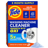 Tide Washer Machine Cleaner with Oxi – Focus-Friendly Home Care, Quick Activating Hard Water Formula