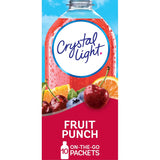 Crystal Light Lemon Iced Tea On-the-Go Powdered Drink Mix – Less Is More Bulk Hydration for Uncluttered Countertops, 120 Packets