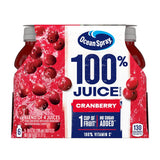 Ocean Spray 100% Cranberry Blend – No Added Sugar Kids Beverage for School and Home