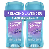 Secret Fresh Clear Gel Deodorant for Women – Gym Bag Essential for Back-to-Back Workouts