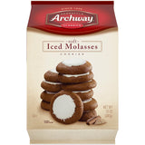 Archway Classic Gingersnap Cookies, 12 oz Christmas Hostess Gift and Cookie Exchange Favorite