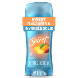 Secret Fresh Invisible Solid Deodorant for Women, 72hr Long-Lasting Fireside Fir Fragrance, Yoga and Meditation Scent Companion, 2.6 oz Stick