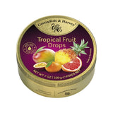 Cavendish & Harvey Tropical Fruit Hard Candy Drops – Slow-Burn Tropical Hard Candy for Mindful Snacking Moments, 7 Oz