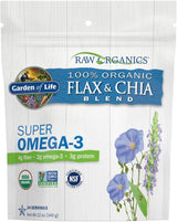 Garden of Life Organic Flax Chia Blend – Daily Wellness Smoothie Booster for Plant-Based Nutrition Rituals